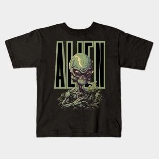 Alien Zone 420 Kids T-Shirt